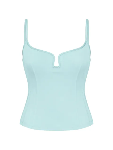 Paris Georgia Marlo -neck top Blue MART001SCBL