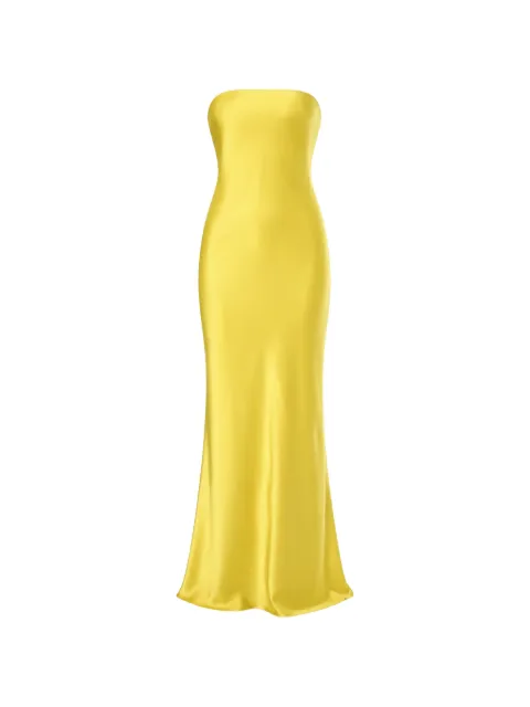 Norma Kamali strapless gown Yellow ST2263SAC95