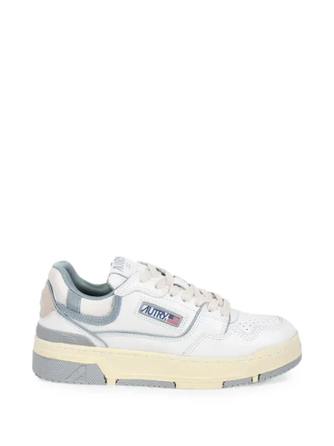 Autry CLC Low panelled leather sneakers White ROLWMM45