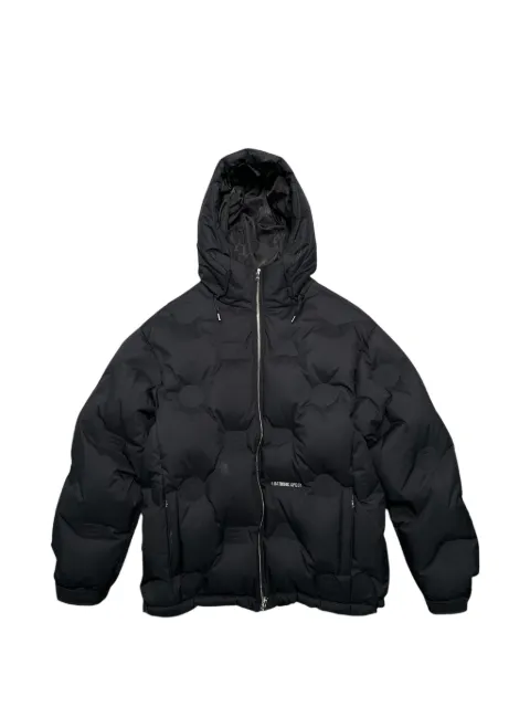 A BATHING APE® debossed monogram 700 down jacket Black DNM144051