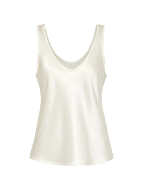 Enza Costa silk tank top White SS30217