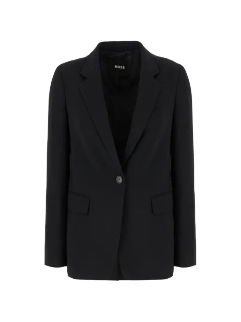 HUGO single-breasted blazer Black 50565172