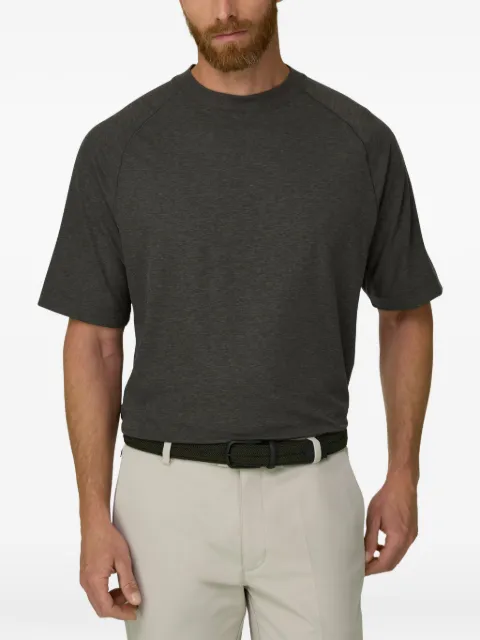 Boggi Milano T-shirt in piqué cotton-blend mélange B-Tech Grey BO26A074701