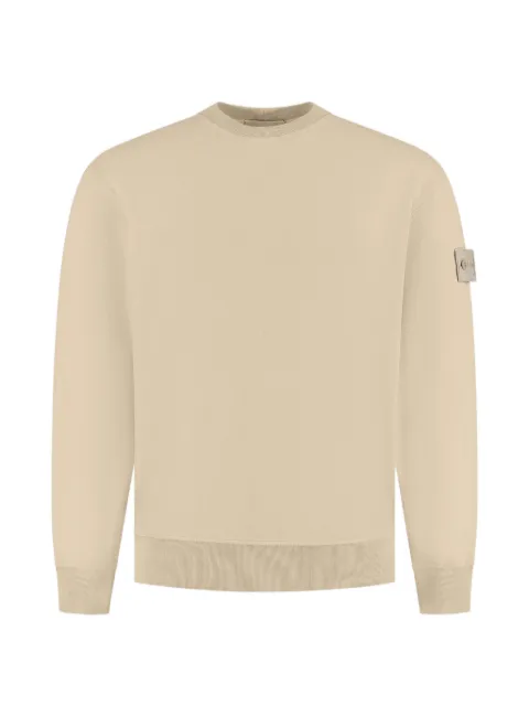 Stone Island logo-patch sweater Neutrals L2S156100069S0F53
