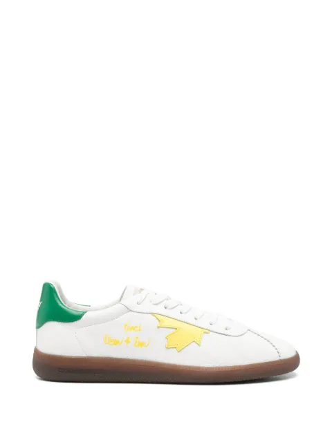 DSQUARED2 Rebels striped sneakers White SNM046818908701