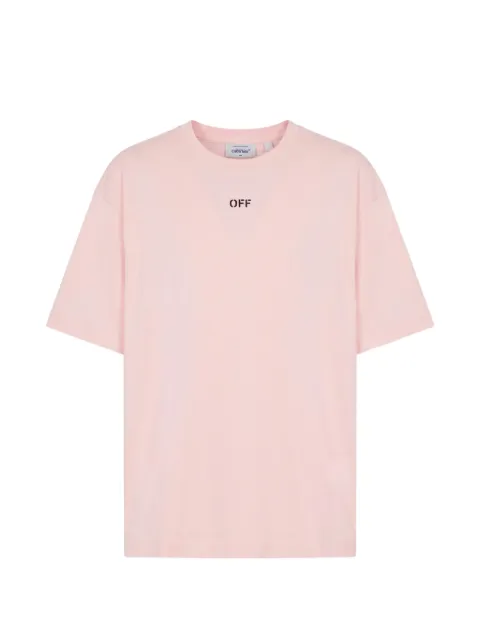 Off-White Arrows-print T-shirt Pink 44OWOS26T079661