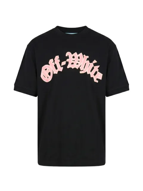 Off-White logo-print T-shirt Black 44OWOS26T072001