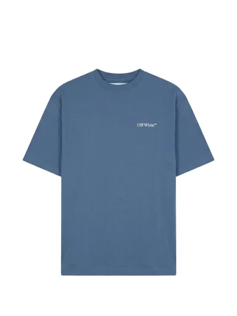 Off-White Arrows-print T-shirt Blue 44OWOS26T082403