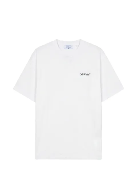 Off-White Arrows-print cotton T-shirt White 44OWOS26T082100