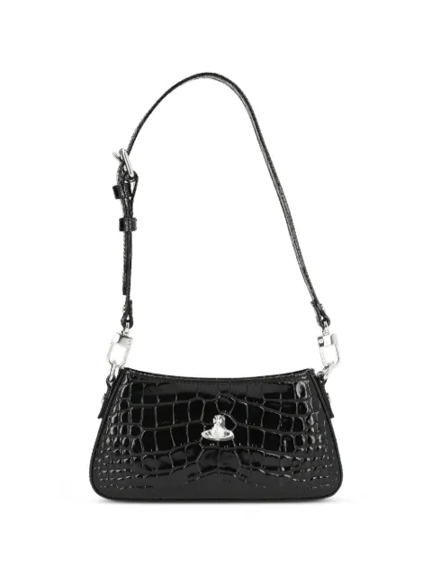 Vivienne Westwood Tasha shoulder phone bag Black 5801000JWL0098