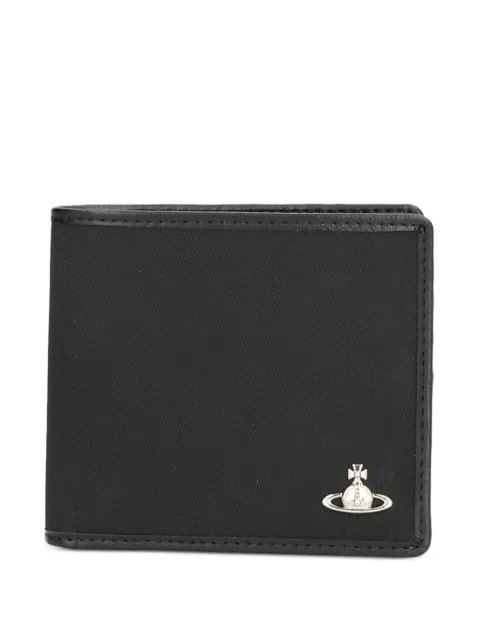 Vivienne Westwood Orb-plaque billfold wallet Black 5115003MMW001Y