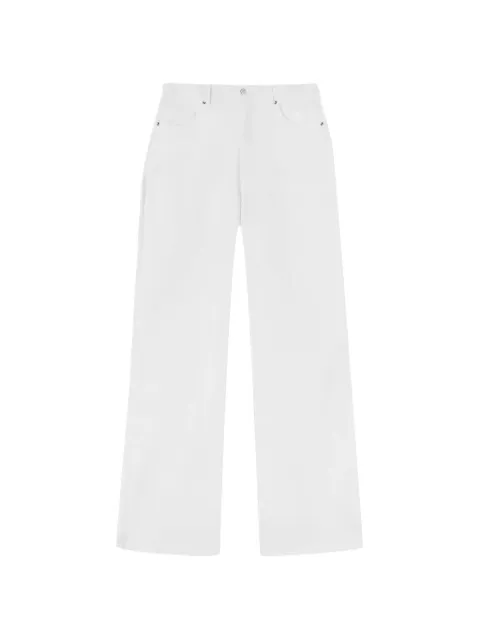RETORI gabardine straight-leg trousers Neutrals 04WFAPA011CU10