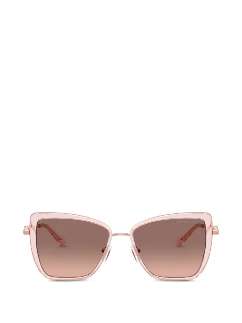 Michael Kors geometric-frame sunglasses Pink 0MK1178