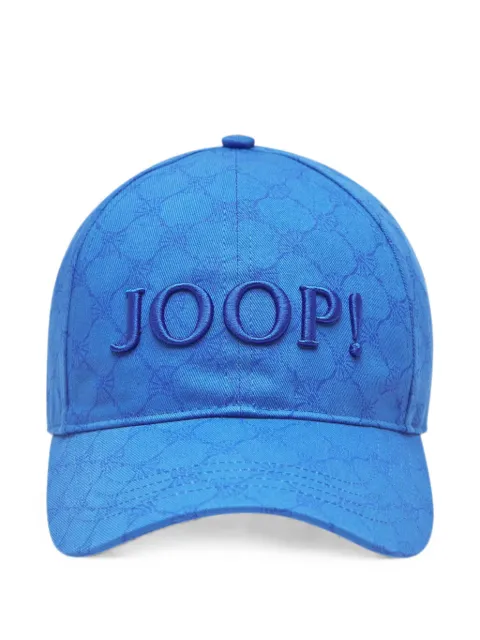 Joop! floral-print embroidered-logo cap Blue 30042024