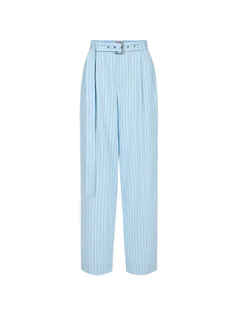Iceberg pinstripe belted trousers Blue B0315314