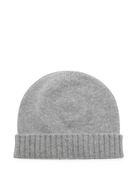 Malo ribbed-trim beanie hat Grey XTT005F1B02E3003
