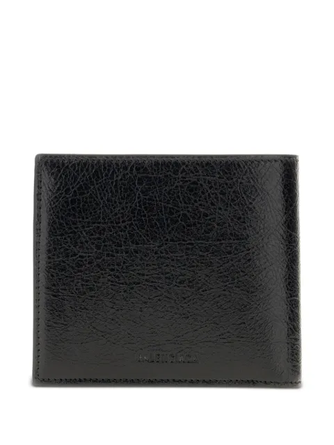 Balenciaga Square lambskin wallet Black 8726662ABFY