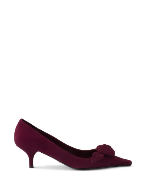 Prada suede pumps Purple 1I714OF055008