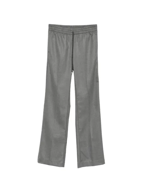 ERMANNO FIRENZE drawstring-waist track pants Grey D49EP042E7A