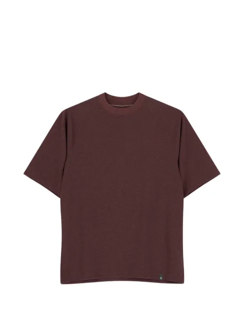 Boggi Milano T-shirt in piqué cotton-blend mélange B-Tech Red BO26A074702