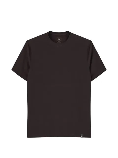 Boggi Milano T-shirt in stretch Supima cotton jersey Black BO26A043405