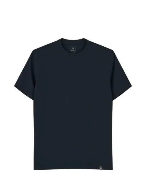 Boggi Milano T-Shirt in stretch supima cotton jersey Black BO26A043407