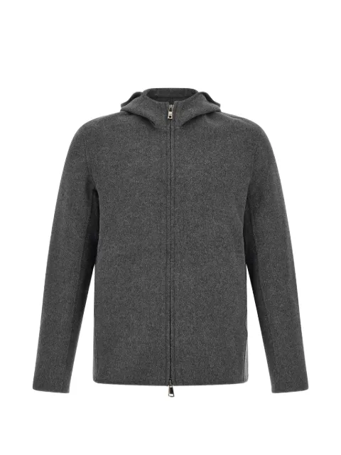 Giorgio Brato hooded jacket Grey TX27F2003WOWSGREY