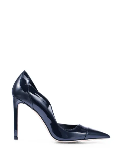 Jimmy Choo Brigitte patent-leather pumps Blue BRIGITTE1