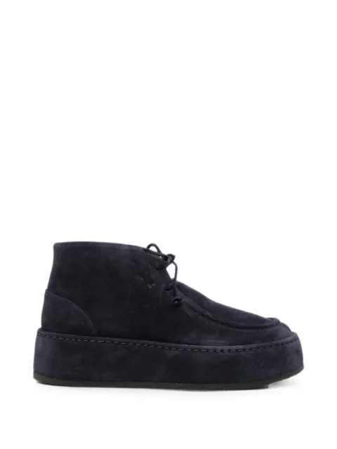 AGL lace-up fastening boots Blue D946509PIFERGU