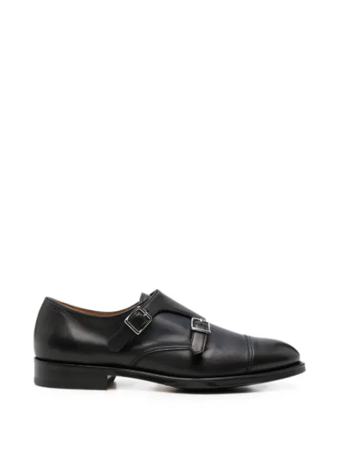 Doucal's double-buckle monk shoes Black DU1025ORVXUF259