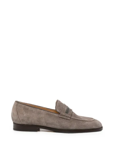 Doucal's Eleanor loafers Grey DD8944ELEAUF252