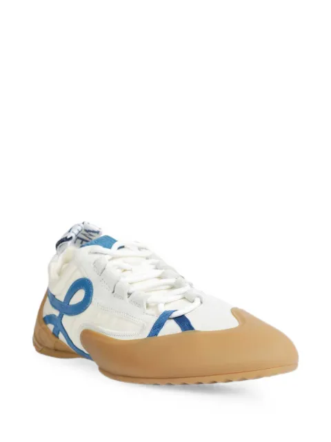LOEWE Grip logo-patch sneakers White L815282XAZ