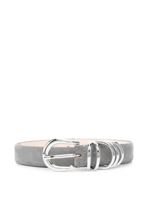 Déhanche Hollyhock suede belt Grey HOLLYSUE