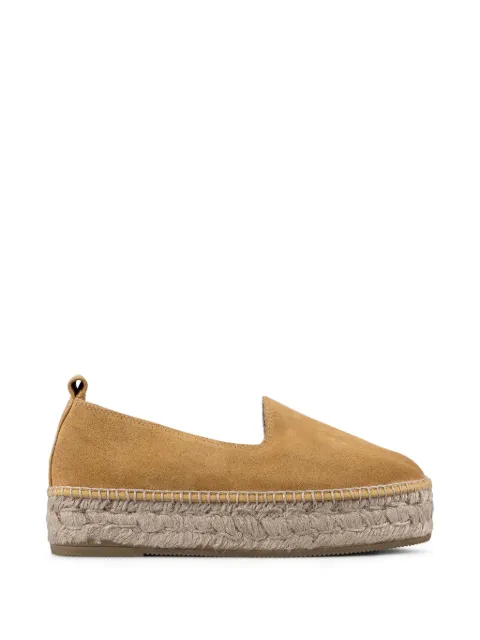 Espadrilles platform slip-on espadrilles Yellow DOPOSILKNARCISO