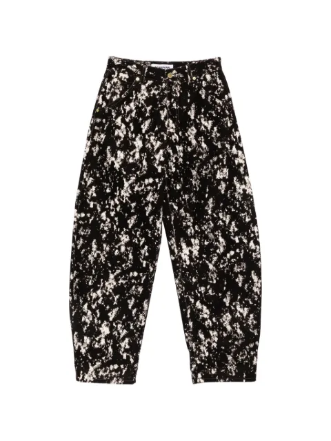 DARKPARK Khris barrel-leg jeans Brown WTR43DBU05