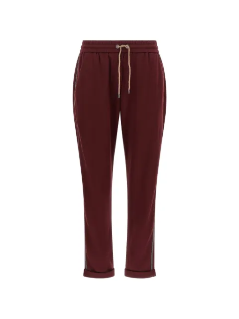 Brunello Cucinelli Monile track pants Red MP828SM679C9813