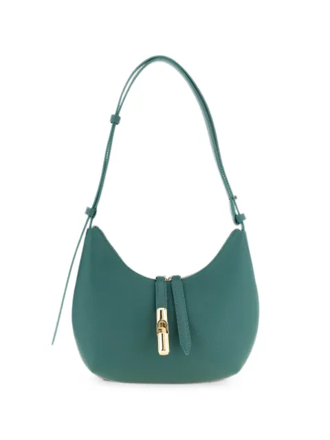Furla Small Goccia Leather shoulder bag Green WB01500BX3353