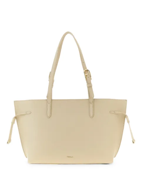 Furla Ava hammered leather tote bag Neutrals WB02069BX43294915S