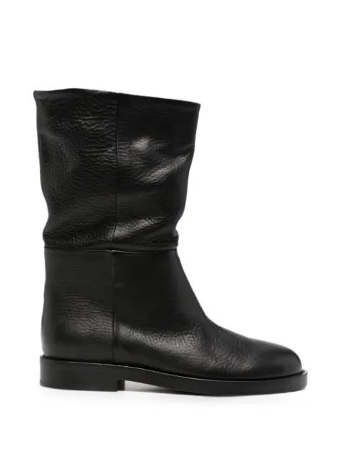 AGL Zenit grained leather boots Black D778500PHGAUCH