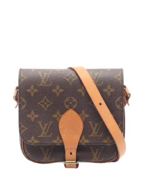 Louis Vuitton Pre-Owned 1990 Monogram Cartouchiere PM crossbody bag Brown 3F0EDZV4XPEDS0SO