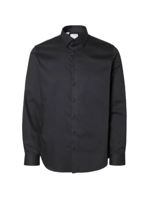 SELECTED slim-fit shirt Black 16092939