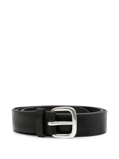 Orciani buckle-fastening leather belt Black U07624