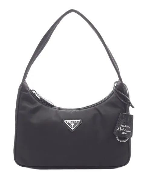 Prada Pre-Owned 2013-2026 Mini Re Nylon Re Edition 2000 shoulder bag Black 8P0U277BG2Y7SQ8E