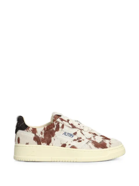 Autry pony-hair sneakers Neutrals AULWJA05