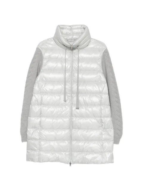 Herno quilted panelled jacket Grey PI00191DR12017Z