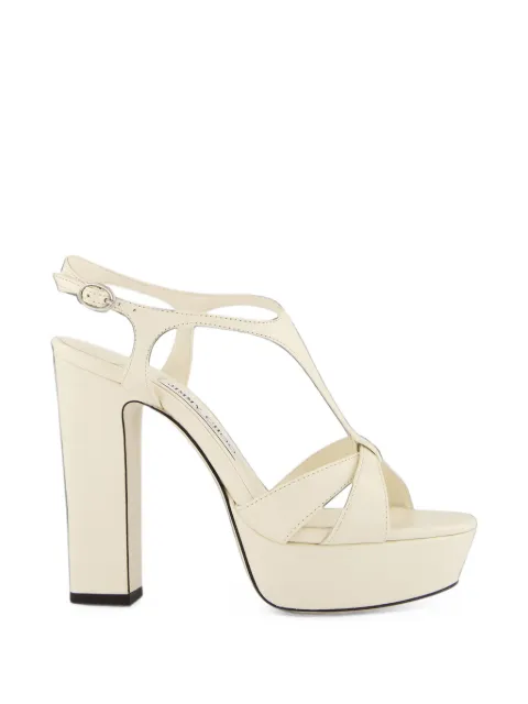 Jimmy Choo Kesia platform sandals Neutrals J000180947