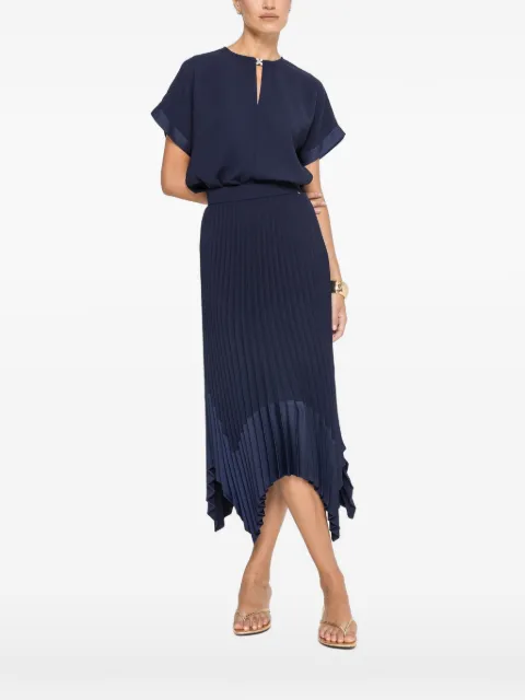 NISSA short-sleeve top Blue TOP1387