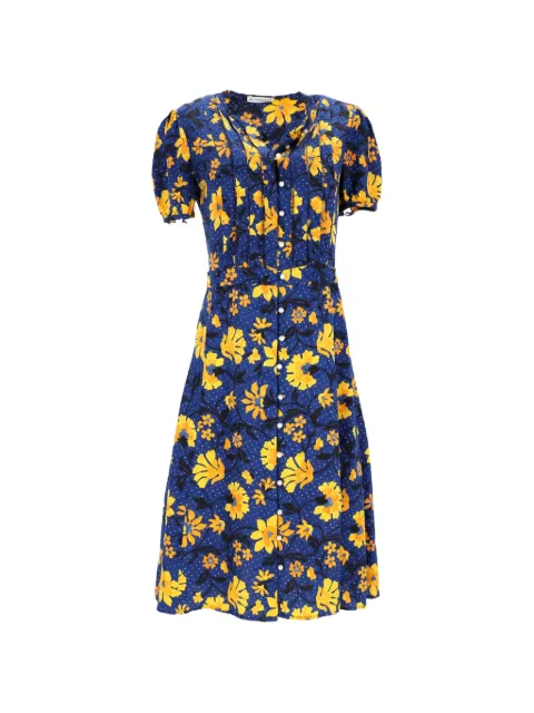 Altuzarra Madelena printed midi dress Blue TONPUDECL463917W