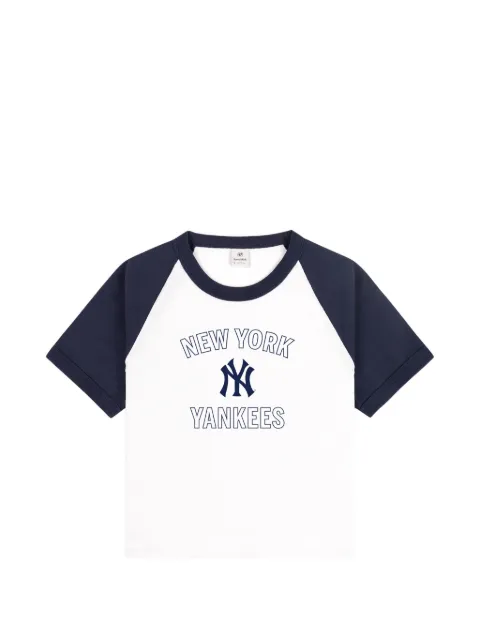 Sporty & Rich Yankees Arch raglan T-shirt White TO1391418694