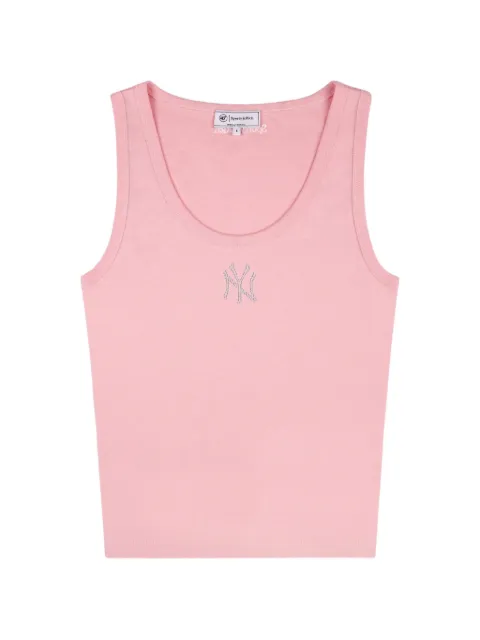 Sporty & Rich Yankees Krystal cropped tank top Pink TO136718635